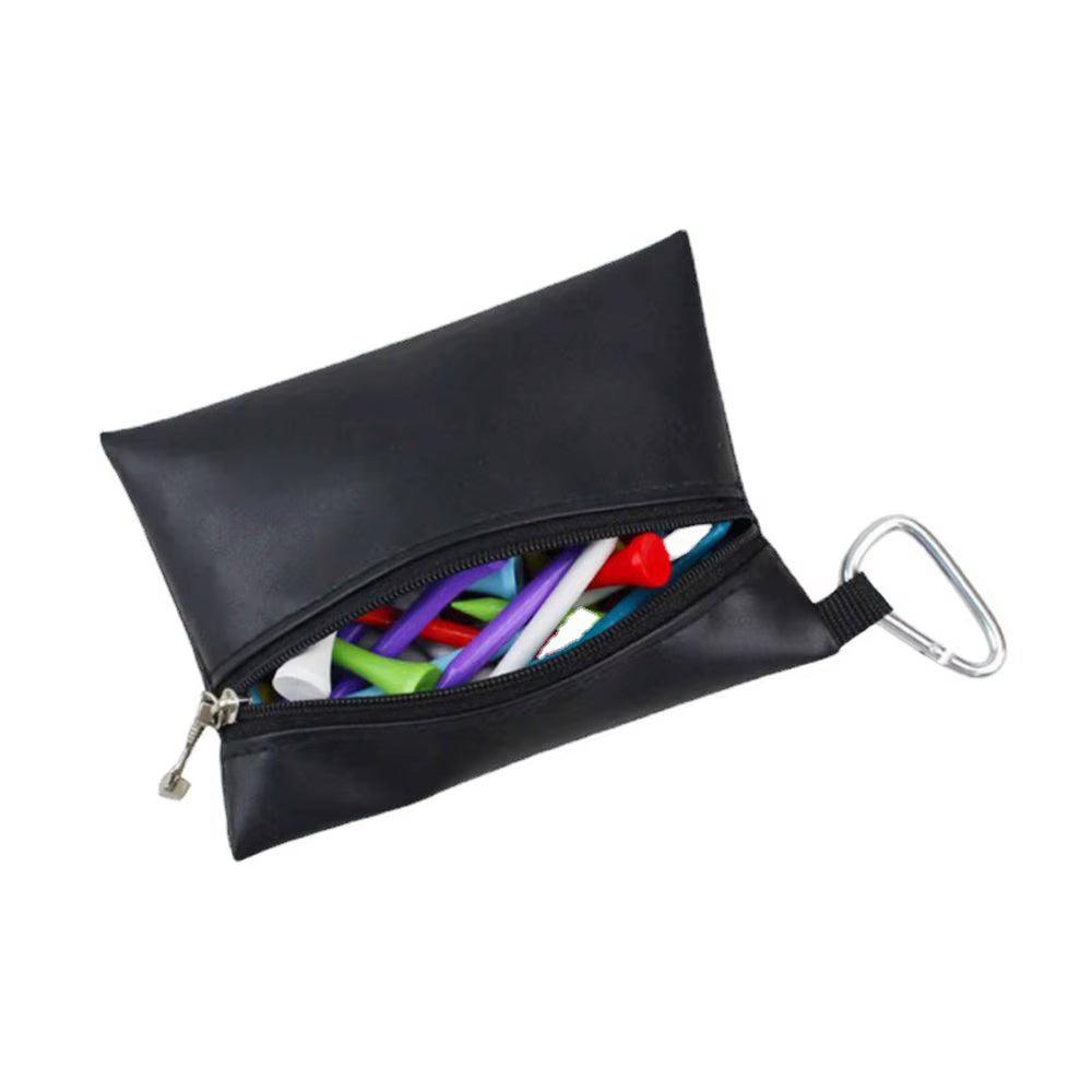 Golf Ball Tee Storage Pouch - Professional Golf Accessories Bag for Tees and Tack