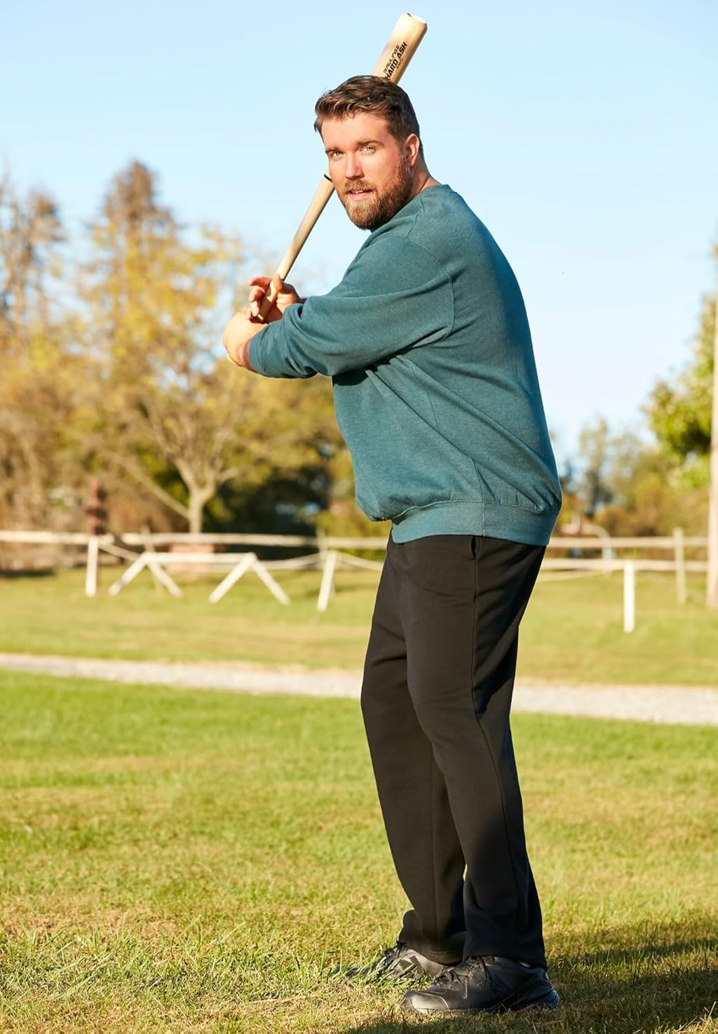 Men'S Big & Tall Fleece Crewneck Sweatshirt