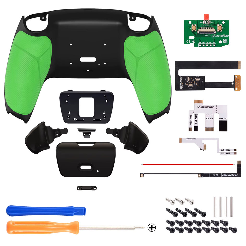 Back Paddles Remappable Rise Remap Kit for PS5 Controller BDM-010 & BDM-020, Upgrade Board Back Shell Back Buttons