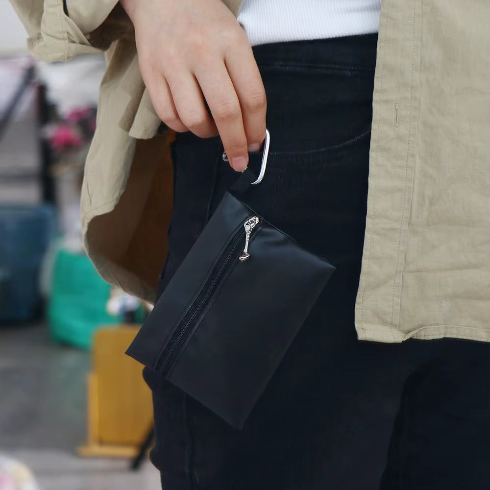 Golf Ball Tee Storage Pouch - Professional Golf Accessories Bag for Tees and Tack